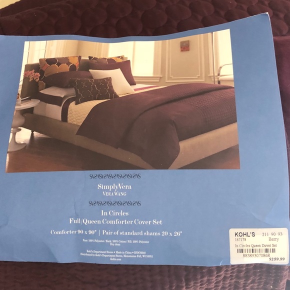 Simply Vera Vera Wang Bedding Simply Vera Fullqueen Comforter